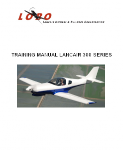 Lancair 300 Series Training Manual